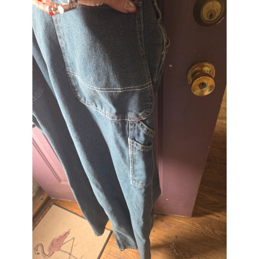 Dickie's Denim Overalls Men's Size
40W 30L Dark wash Oversized Cotton - Picture 7 of 10